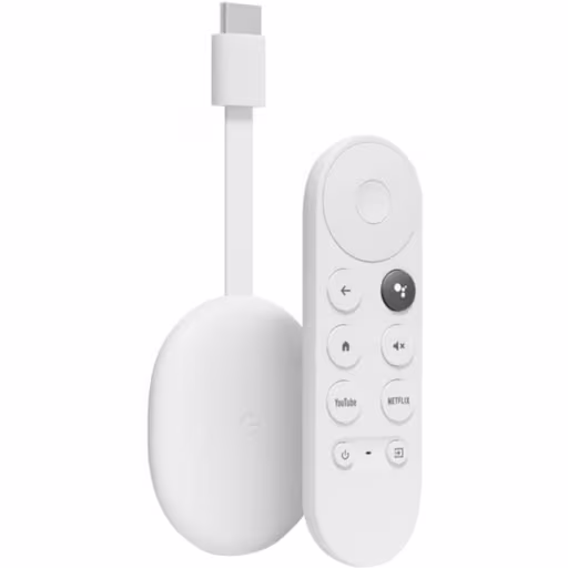 Imagen 4 de Reproductor Streaming Google Chromecast con Google TV 4K 2GB 8GB HDMI Blanco