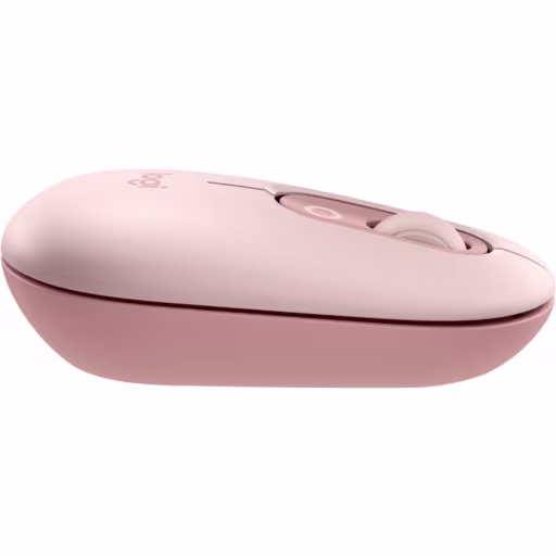 Imagen 4 de Kit Teclado y Mouse Logitech Pop Icon Conectividad Inalámbrica BT Rosado/Blanco