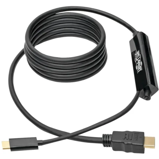 Imagen 3 de Cable Adaptador Tripplite USB-C Macho a HDMI Macho Ultra HD 4K 6 ft 1.8mt Negro 