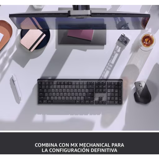 Imagen 8 de Mouse Inalámbrico Logitech MX Master 3s Óptico 8000DPI 7 Botones Bluetooth Negro