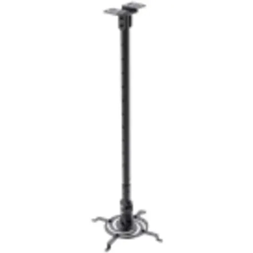 Imagen 0 de Soporte para Proyector a Techo 85cm hasta 15 Kilos Negro - KlipX 