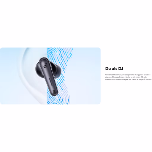 Imagen 20 de Audifonos Inalámbricos SoundCore Liberty 4 NC, TWS Canc.de Ruido Bluetooth Negro