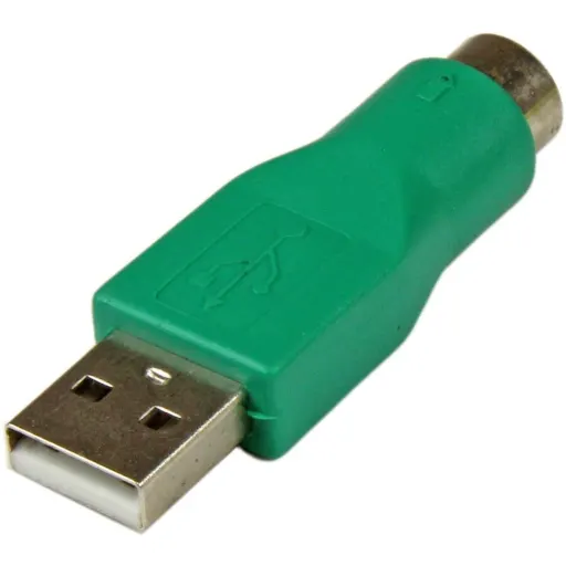Imagen 0 de Adaptador Teclado o Mouse Conector PS/2 MiniDIN Hembra a USB Macho - StarTech