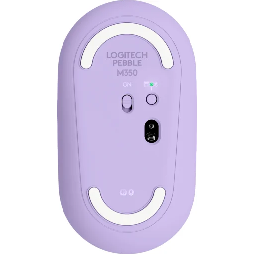Imagen 3 de Logitech M350 Pebble Wireless Mouse-Lavender