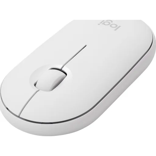 Imagen 32 de Mouse Inalámbrico Logitech Pebble M350 Óptico 1000dpi 3 Botones Color Blanco