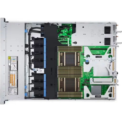 Imagen 3 de Servidor Dell PowerEdge R450 I-Xeon S.4309Y RAM16GB DDR4 SSD480GB 800W*2 Rack1U 