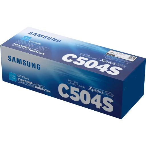 Imagen 0 de Toner Samsung CLT-C504S Cyan Imp Láser Color Xpress SL-C1810W/C1860FW, 18000Pági