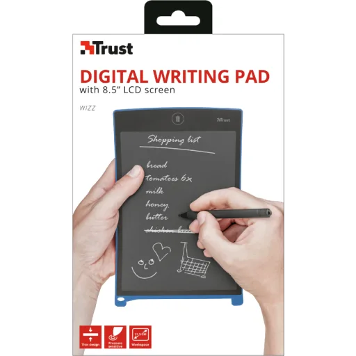 Imagen 7 de Panel Digital Trust Wizz, Interactivo de 8.5" 12.5*17.5cm Color Negro