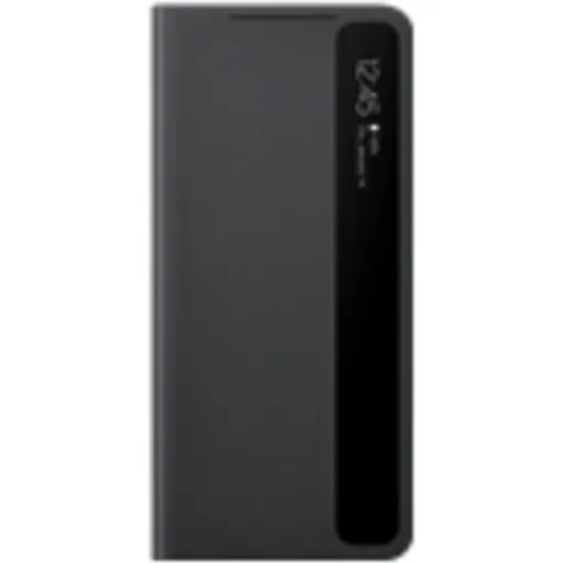 Imagen 2 de Samsung carcasa smart clear view cover negro galaxyS21 ultra