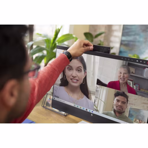 Imagen 2 de Monitor HP E24mv G4 23.8" FHD 1920*1080 WebCam LED IPS DP HDMI VGA USB3.1G1 60Hz