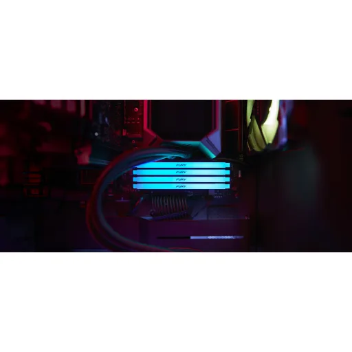 Imagen 5 de Memoria RAM 16GB DDR4 3600MHz DIMM CL18 Non-ECC 1.35V 288p - Kingston Fury RGB