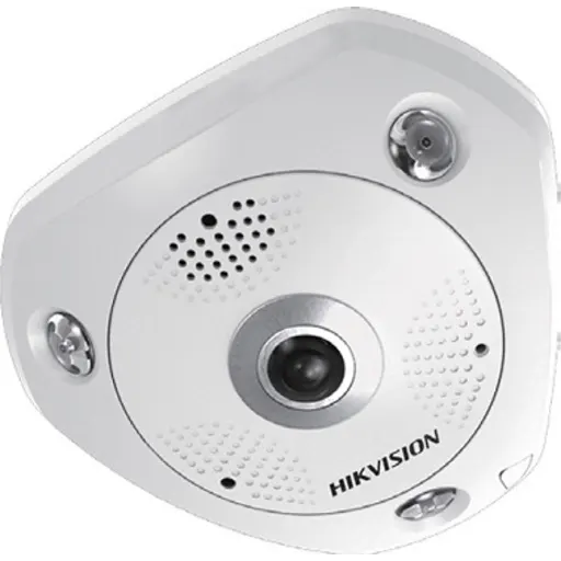 Imagen 0 de Cámara Seguridad Fisheye Hikvision IP 6MP 360° IP66 IK10 WDR POE Aud/Alarm IR15m