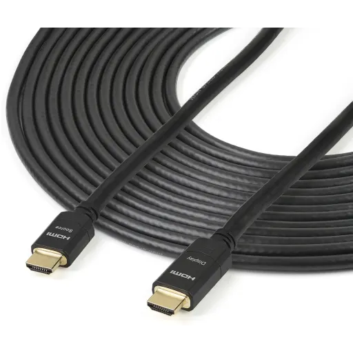 Imagen 1 de Cable HDMI M/M v1.4b 4K 2K 60Hz 25AWG Alta Veloc 30mt Activo Negro - StarTech