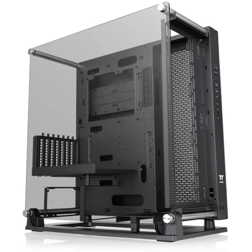 Imagen 4 de Gabinete Gamer Thermaltake Core P3 TG Pro, Mid Tower Open Frame 2*USB3.0 Negro