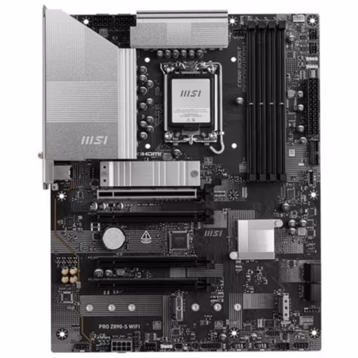 Imagen 2 de Tarjeta Madre MSI PRO Z890-S WIFI LGA1851 Ultra Series 2 4*DDR5 LAN WIFI7 ATX