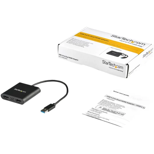 Imagen 10 de Adaptador Gráfico USB a Dual HDMI 4K para 2 Monitores