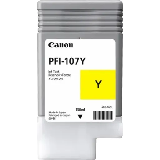 tecnomas.cl | Cartridge Canon PFI-107Y Yellow Tinta Imp imagePROGRAF