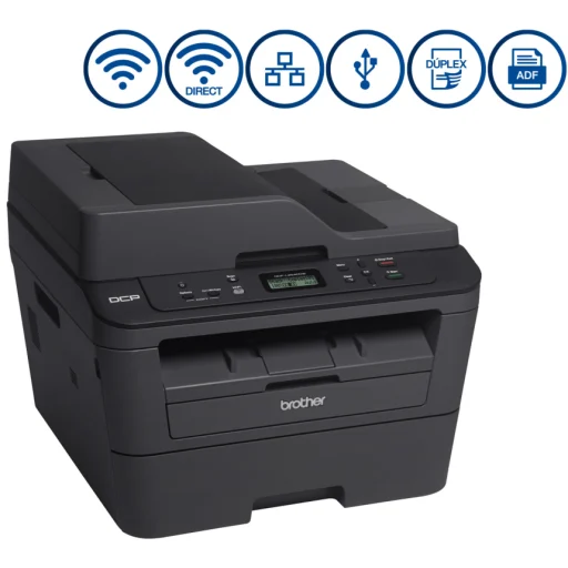 Imagen 2 de Impresora Multifunción Brother DCP-L2540DW Laser Monocromo Duplex WiFi LAN USB