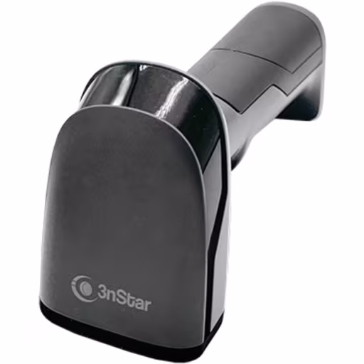 Imagen 3 de Wireless 24Ghz BTRadio Handheld Barcode Scanner 2D with USB Base