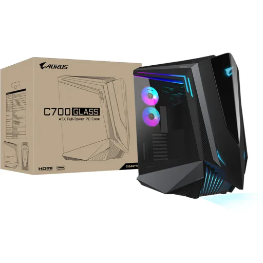 Imagen 9 de Gabinete Gigabyte GB-AC700G, 4*USB-A 3.2 USB-C Torre ATX MiniITX microATX Negro