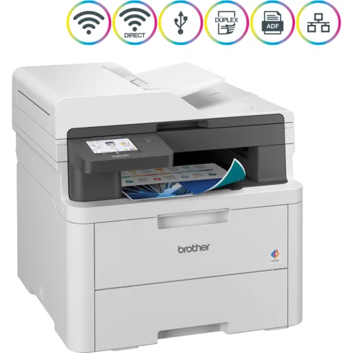 Imagen 2 de Impresora Multifunción Brother DCP-L3560CDW Láser Color Doble Cara WiFi LAN USB