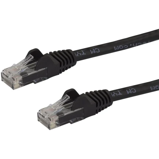 Imagen 0 de Cable de Red StarTech Cat6  1mt Sin Enganches Color Negro