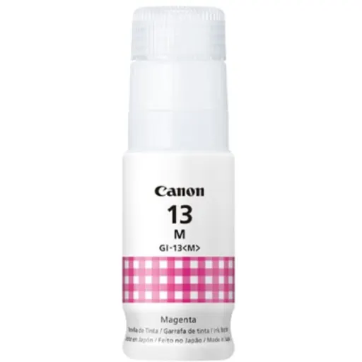 Botella de Tinta Canon GI-13 MAGENTA para Pixma G510 Pixma G610, 70ml