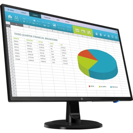 Imagen 0 de Monitor HP N246v Full HD 23.8" 1920x1080 LED IPS VGA DVI HDMI 