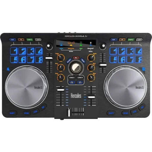 Imagen 0 de Mesa de DJ Thrustmaster multipantalla para PC, tablet y Smartphone USB Blutooth