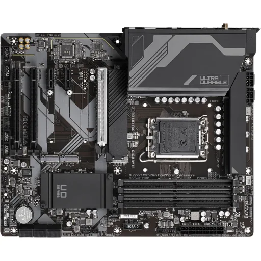 Imagen 3 de Tarjeta Madre Gigabyte Z790 UD AX LGA1700 14°G 4*DDR5 3*M.2 WiFi DP HDMI USB-C