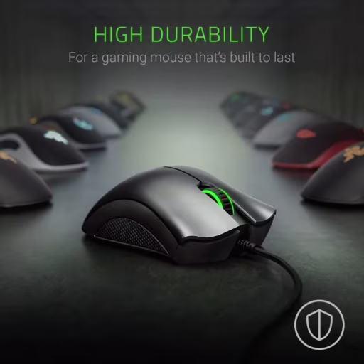 Imagen 4 de Mouse Gamer Alámbrico Razer Deathadder Essential, Óptico 6400DPI 5 Botones Negro
