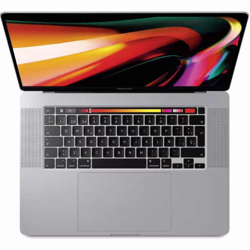 Imagen 0 de MacBook Pro Retina T.Bar 16/2.3 8C i9/16Gb/1Tb silver