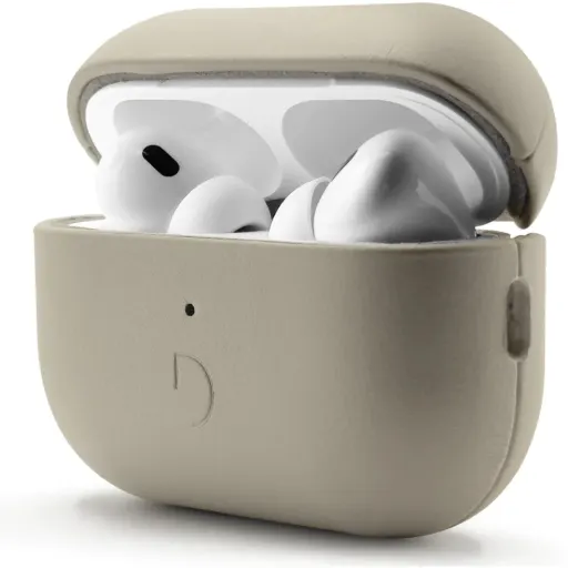 Imagen 2 de Funda cuero para Airpods Pro 2a y 1a gen Decoded Clay
