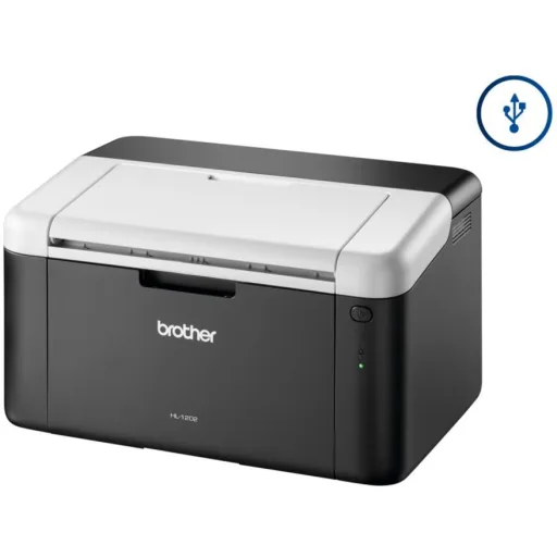 Imagen 2 de Impresora Brother HL-1202 Laser Monocromática 2400*600dpi 21ppm USB 2.0
