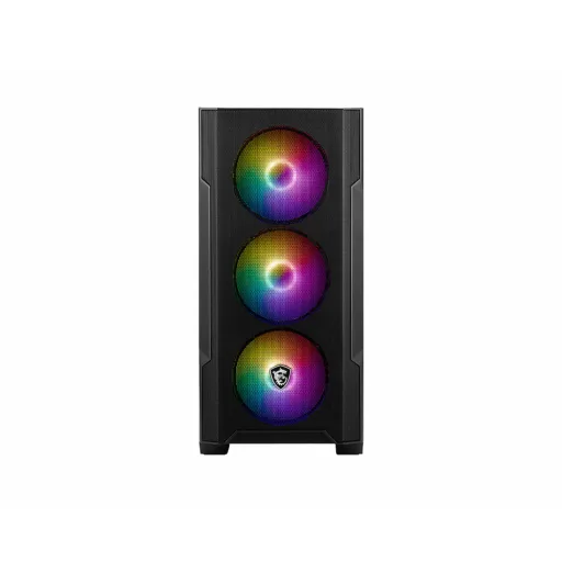 Imagen 2 de Gabinete Gamer MSI MAG FORGE M100A Panel Acrilico USB/USB3.2 Jck/Aud mATX Negro