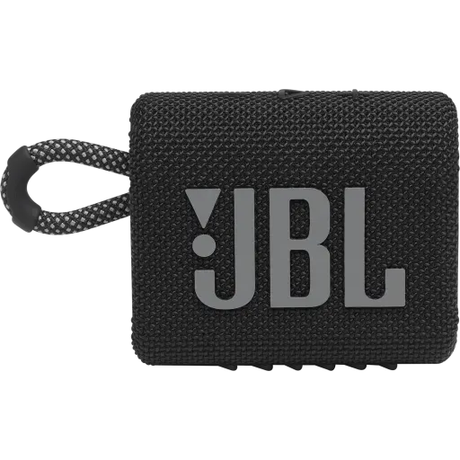 Parlante JBL Go Essential portátil con bluetooth waterproof negro