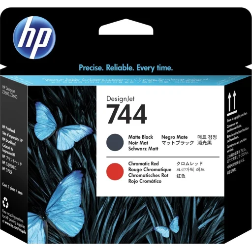 Imagen 0 de TINTA HP 744 CAB MATE NEGRO Y CHR ROJO