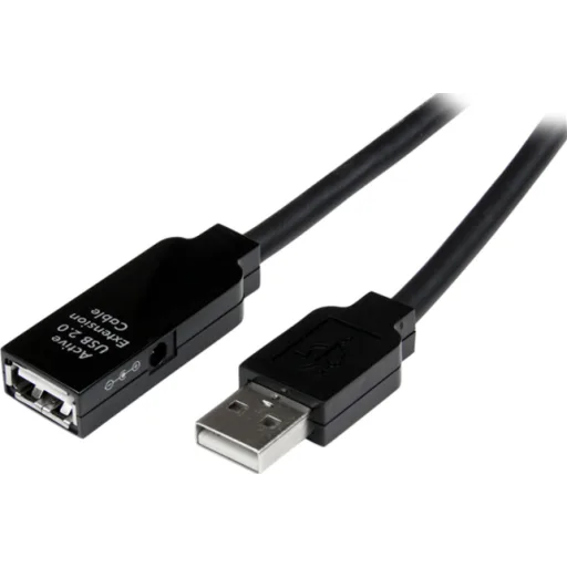 StarTech.com - Cable Extensor Alargador USB 3.0 SuperSpeed Activo de 3m -  USB A Macho a Hembra - Negro