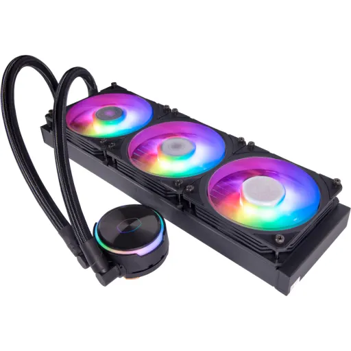 Imagen 3 de Refrigeración Líquida Cooler Master MasterLiq PL360 Flux ARGB Intel/AMD 3*120mm