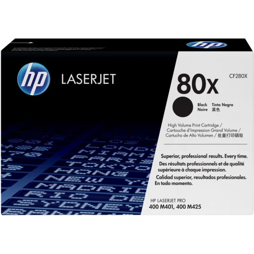 Imagen 3 de Toner HP 80X Negro para Impr LaserJet Pro 400/M401/M425, 6900 Paginas