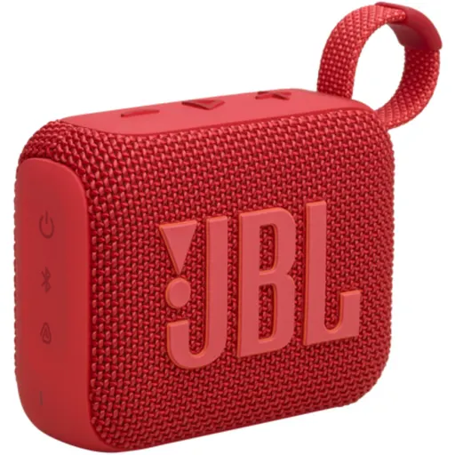 Imagen 0 de Parlante Portátil Inalámbrico JBL Go4, Bluetooth IP67 USB-C Color Rojo