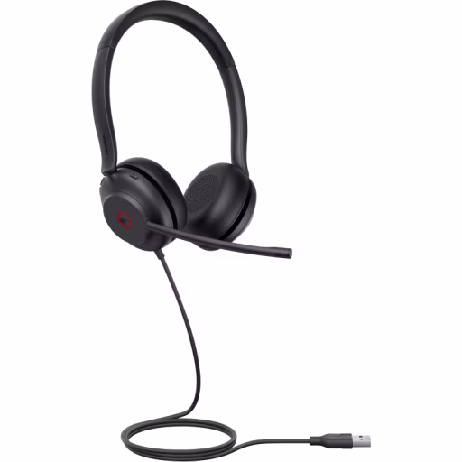 Imagen 2 de Audífonos Alámbricos Yealink USB binaural mic. con cancelacion de ruido