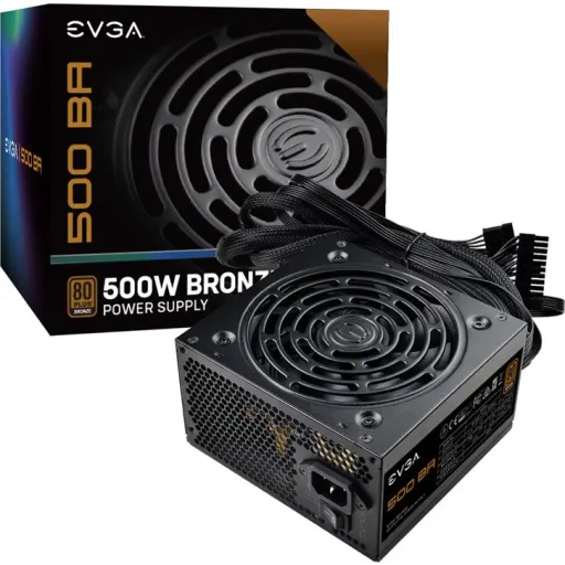 Imagen 0 de Fuente de Poder EVGA 500 BA 80  Plus BRONZE 500W ATX