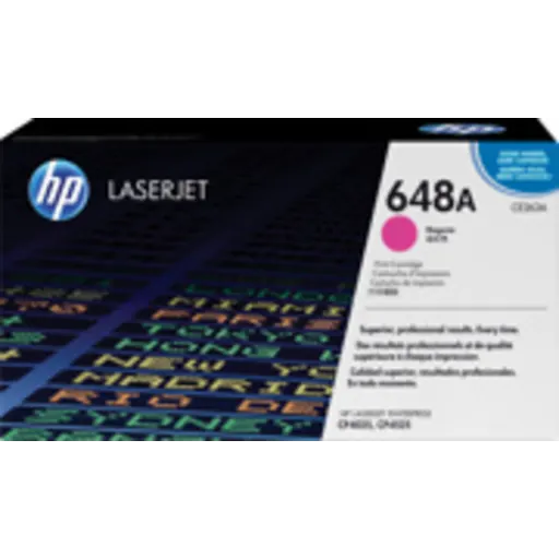 Imagen 3 de Toner HP 648A Magenta para Imp Laser CP4025/CP4525, 11.000 Páginas