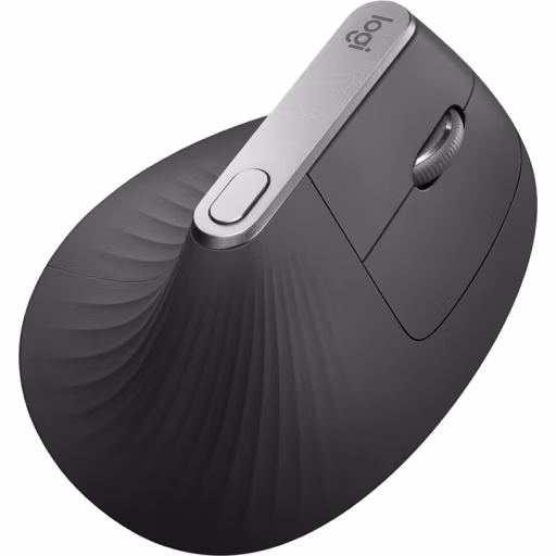 Imagen 2 de Mouse Ergonómico Inalámbrico Logitech MX Vertical Óptico 4000DPI 4 Botones Negro