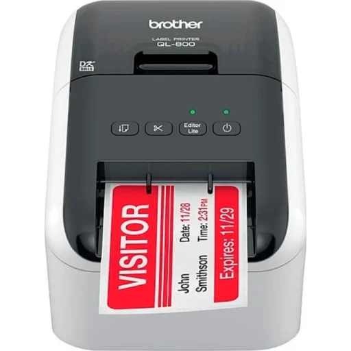 Imagen 1 de Impresora de Etiquetas Profesional Termica Brother QL-800 300x600dpi USB