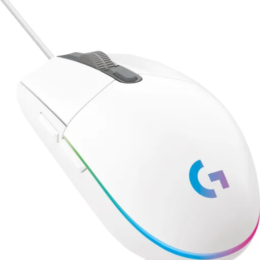 Imagen 1 de Mouse Gamer Alámbrico Logitech G203 6 botones programables Color Blanco