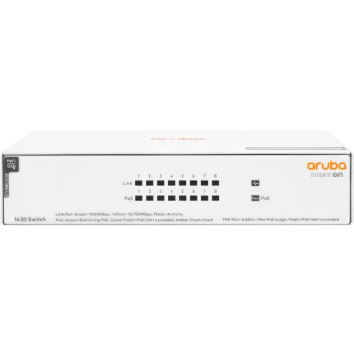 Imagen 0 de Switch HPE Aruba Instant On 1430 8G POE 64W Class4