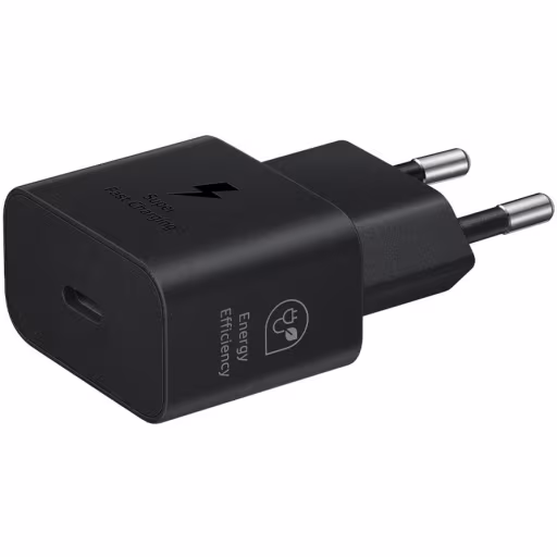Imagen 0 de Cargador Samsung para Smartphone USB-C 25W Carga superrápida (NO INCLUYE CABLE)