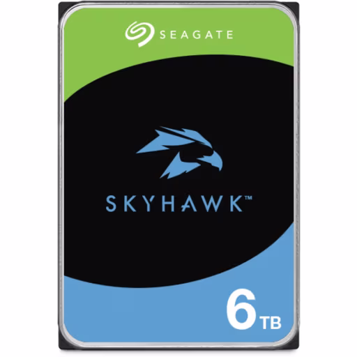 Imagen 1 de Disco Duro Seagate SkyHawk 6TB 3.5" 5400RPM SATA 6 Gb/s